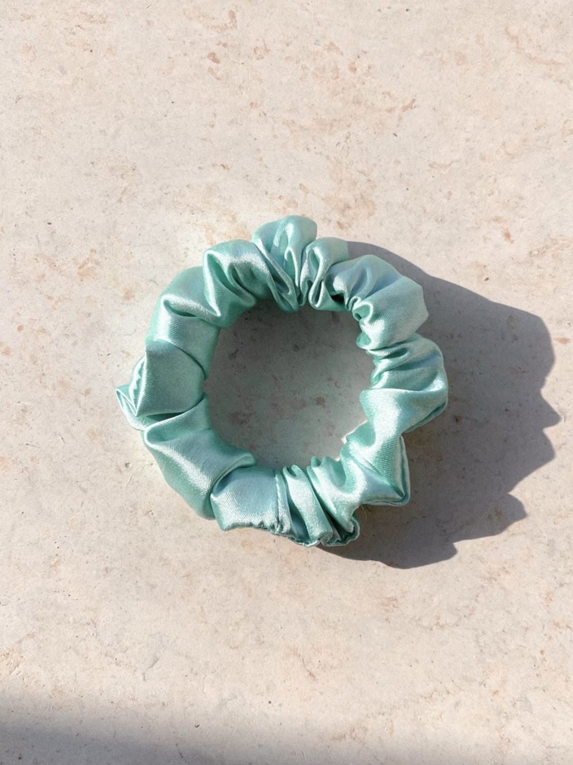 ''Minty Breeze Petite'' Scrunchie